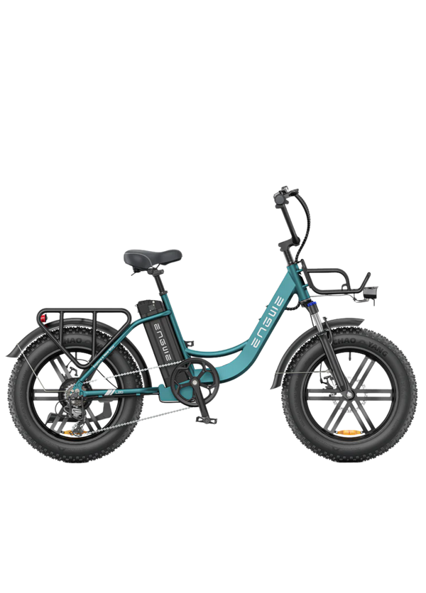 Engwe L20 Boost bicicletta elettrica vista laterale completa