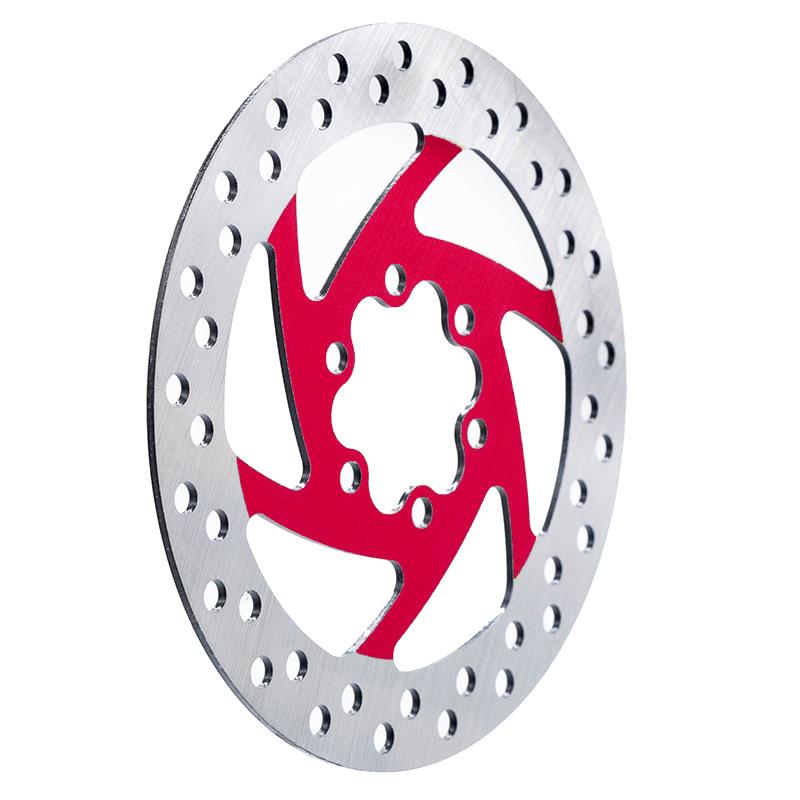 Disco freno 120mm 6H rosso