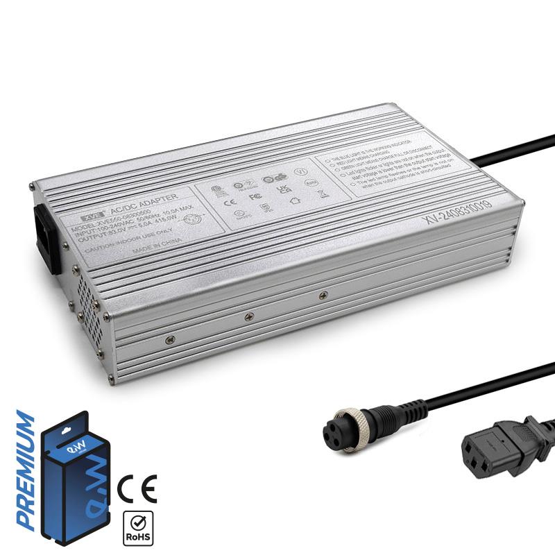 Caricabatterie 72V (uscita 83V) 5A con connettore GX16 [Ewheel]