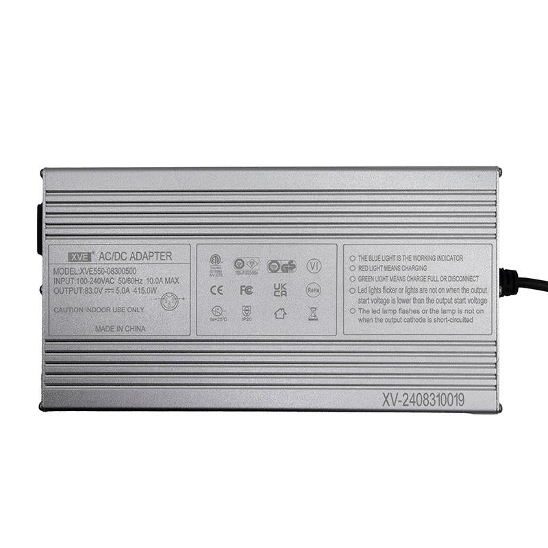 Caricabatterie 72V (uscita 83V) 5A con connettore GX16 [Ewheel]