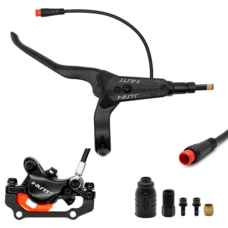 Kit 3 Freno idraulico nero A5-D Posteriore [Nutt]