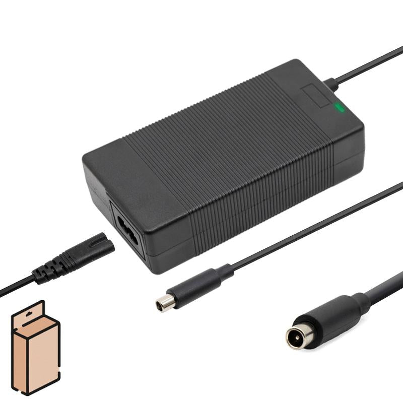Caricabatterie 48V 2A (uscita 54,6V) connettore DC 8mm