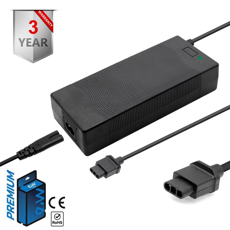 Caricatore premium 48V (uscita 53,2V) 2A per NIU - connettore SJT-125E