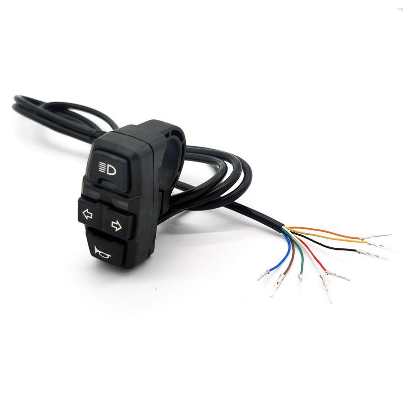 Tastiera BSK321 con intermittenti, luce e claxon con connettore SM 1,5m