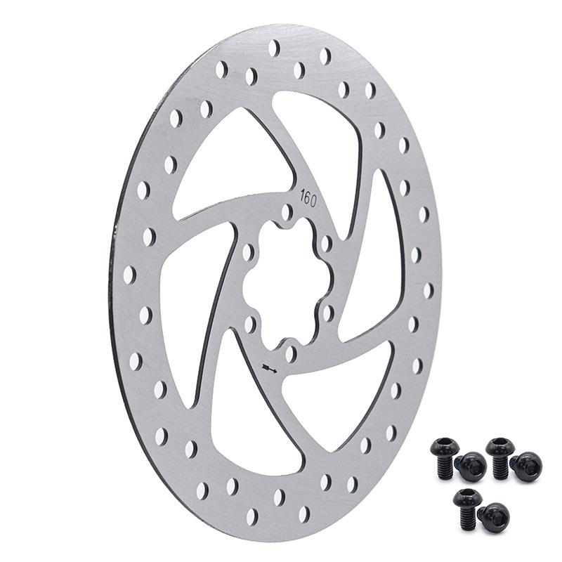 Disco freno 160mm 6H argento