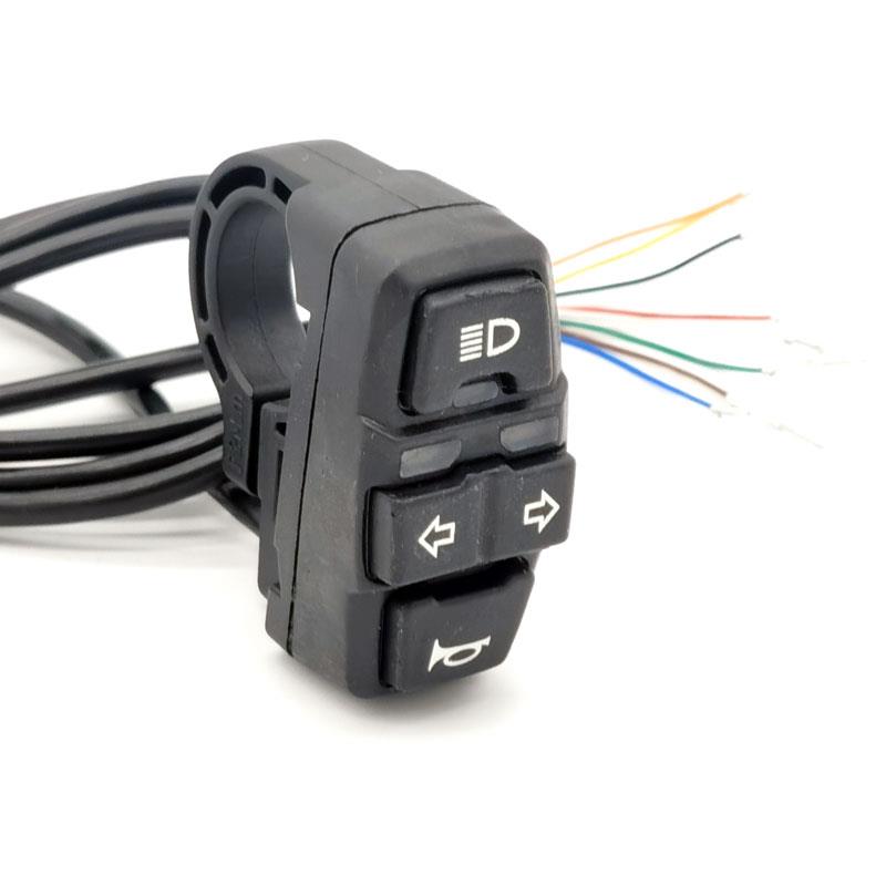 Tastiera BSK321 con intermittenti, luce e claxon con connettore SM 1,5m