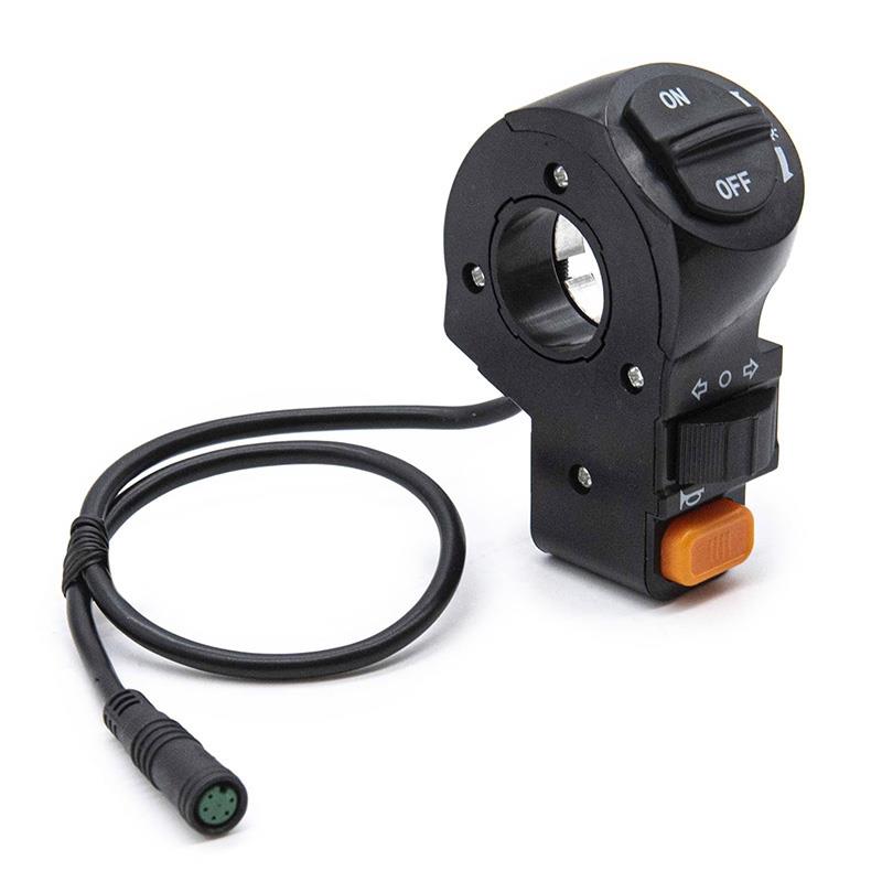 Pulsante per intermittente / luce / claxon 3F - 32cm