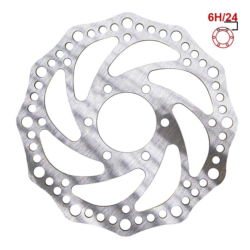 Disco freno R6,2 140mm 6H argento - 48mm