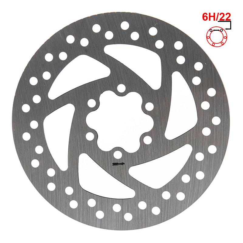 Disco freno 145mm 6H argento