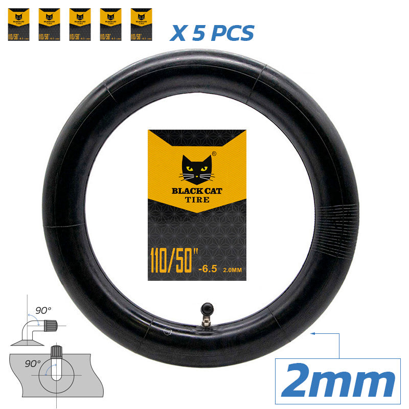 Camera d'aria premium 5 Pezzi 110/50-6.5 TR87 2.0 mm di spessore