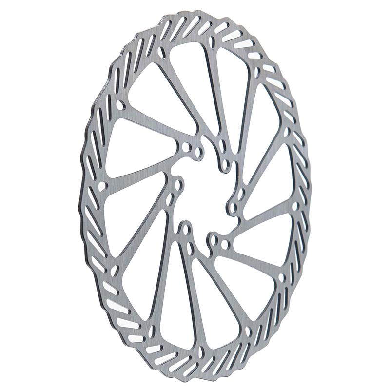 Disco freno G3 180mm 6H argento