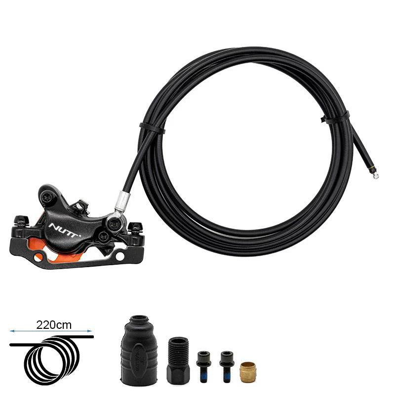 Kit 3 Freno idraulico nero A5-D Posteriore [Nutt]