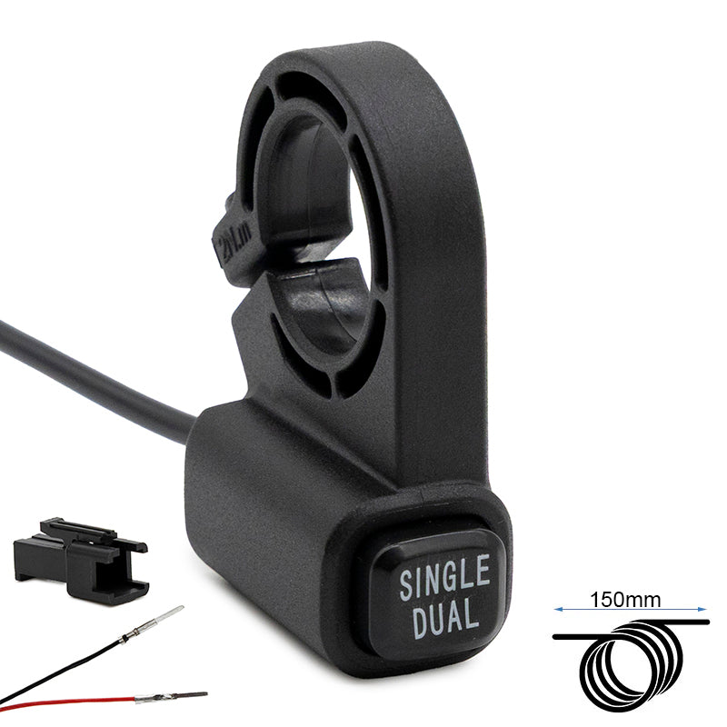 Pulsantiera single dual - 1,5m - connettore SM