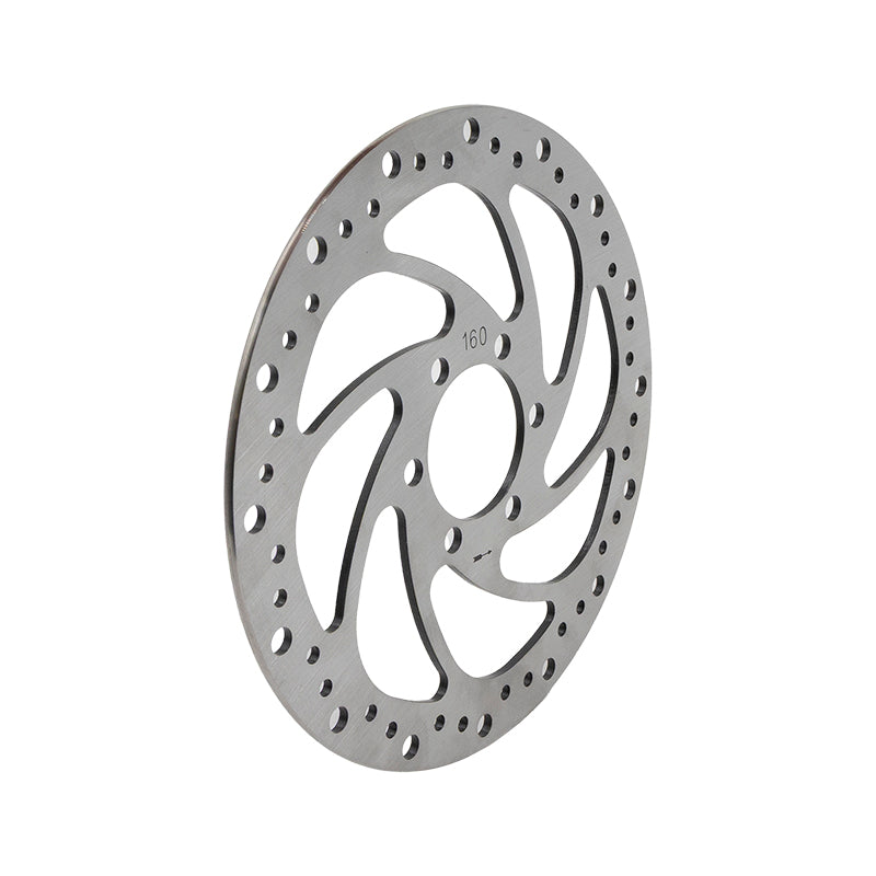 Disco freno R6 160mm 6H argento - 48mm con spessore 2,9mm