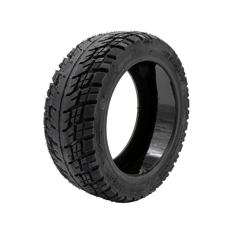 Pneumatico tubeless off-road 90/55-7 rosso con gel
