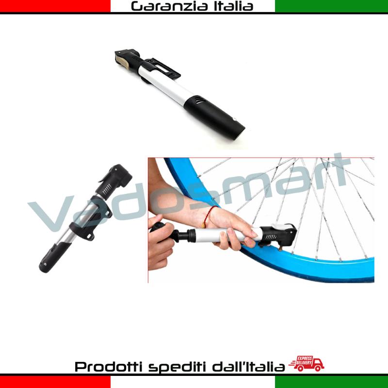 Vadosmart Electronic  Mini pompa ad aria portatile per pneumatici  Bicicletta - Vadosmart - ACS0023