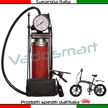 Pompa ad alta pressione a pedale tubo singolo per Bicicletta